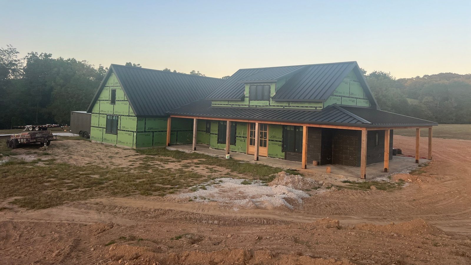 New Construction by Nixa Roof Co in the Springfield, Missouri area